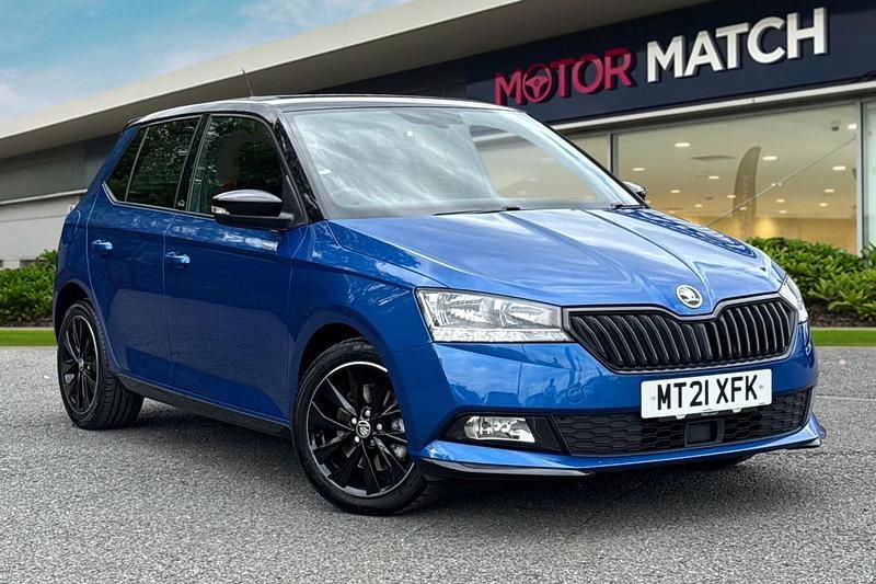 Blue Used 2021 Skoda Fabia Monte Carlo Hatchback | £14,200 (Fair price) - Image 1/4