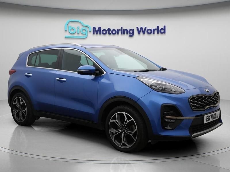 Blue Used 2021 Kia Sportage 4 SUV | £16,900 (Good price) - Image 1/4