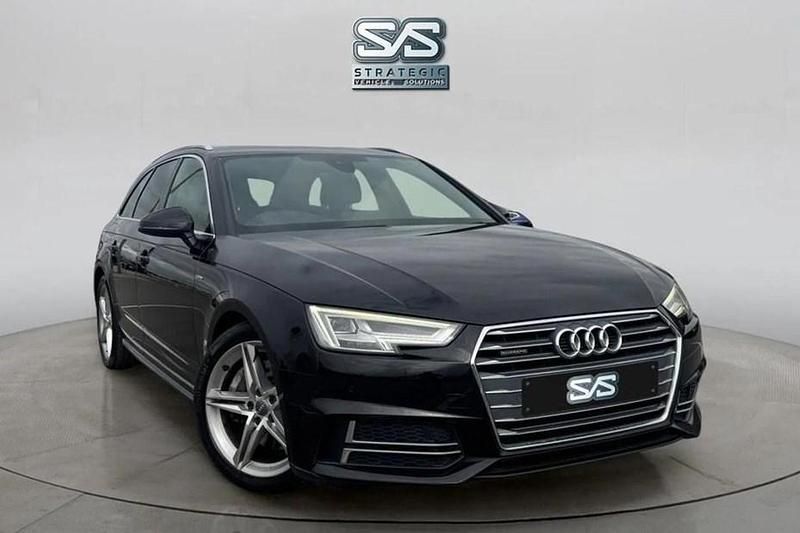 Black Used 2017 Audi A4 S-Line Estate | £13,330 (Fair price) - Image 1/1