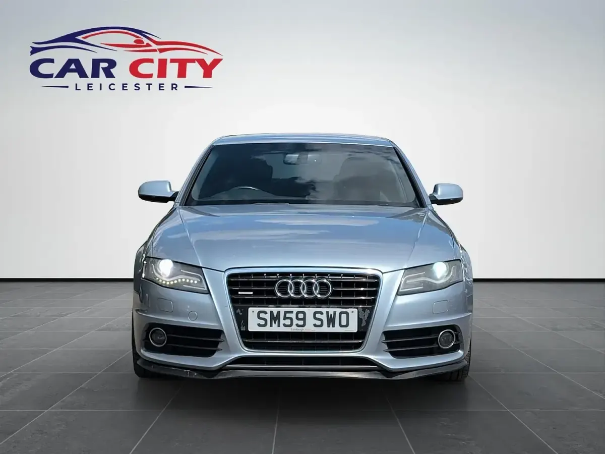 Used Audi A4 S-Line 240 HP (176 kW) 2009 Silver Sedan