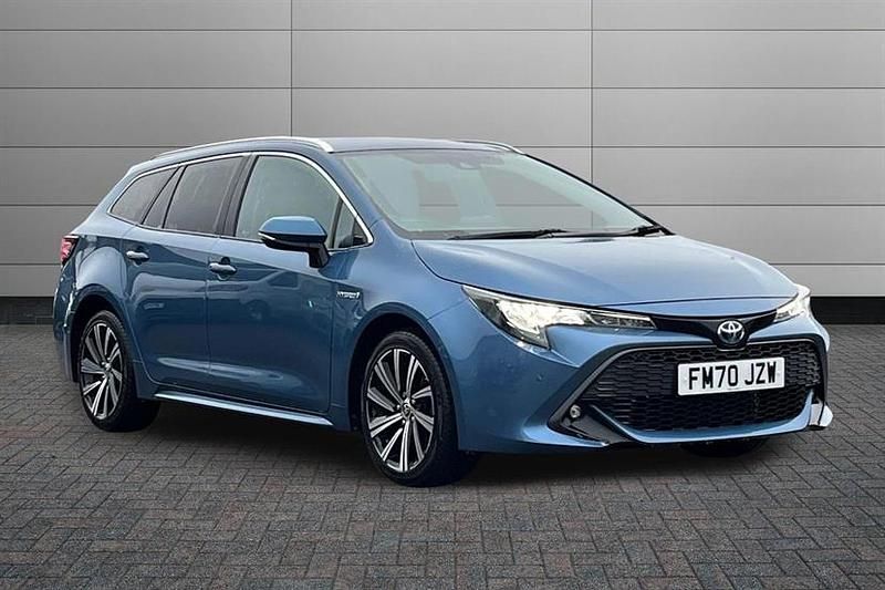 Used Toyota Corolla Design 122 HP (89 kW) 2021 Blue Estate