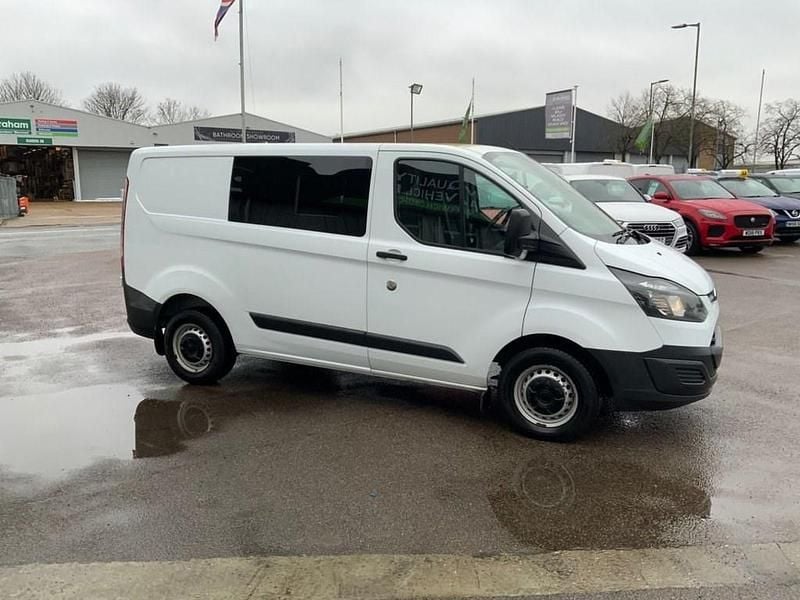 Used Ford Transit Custom 104 HP (76 kW) 2017 White Van