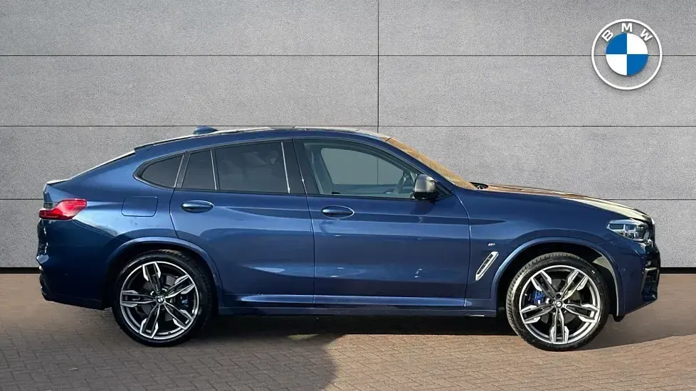 Used BMW X4 M Sport 360 HP (264 kW) 2020 Blue SUV