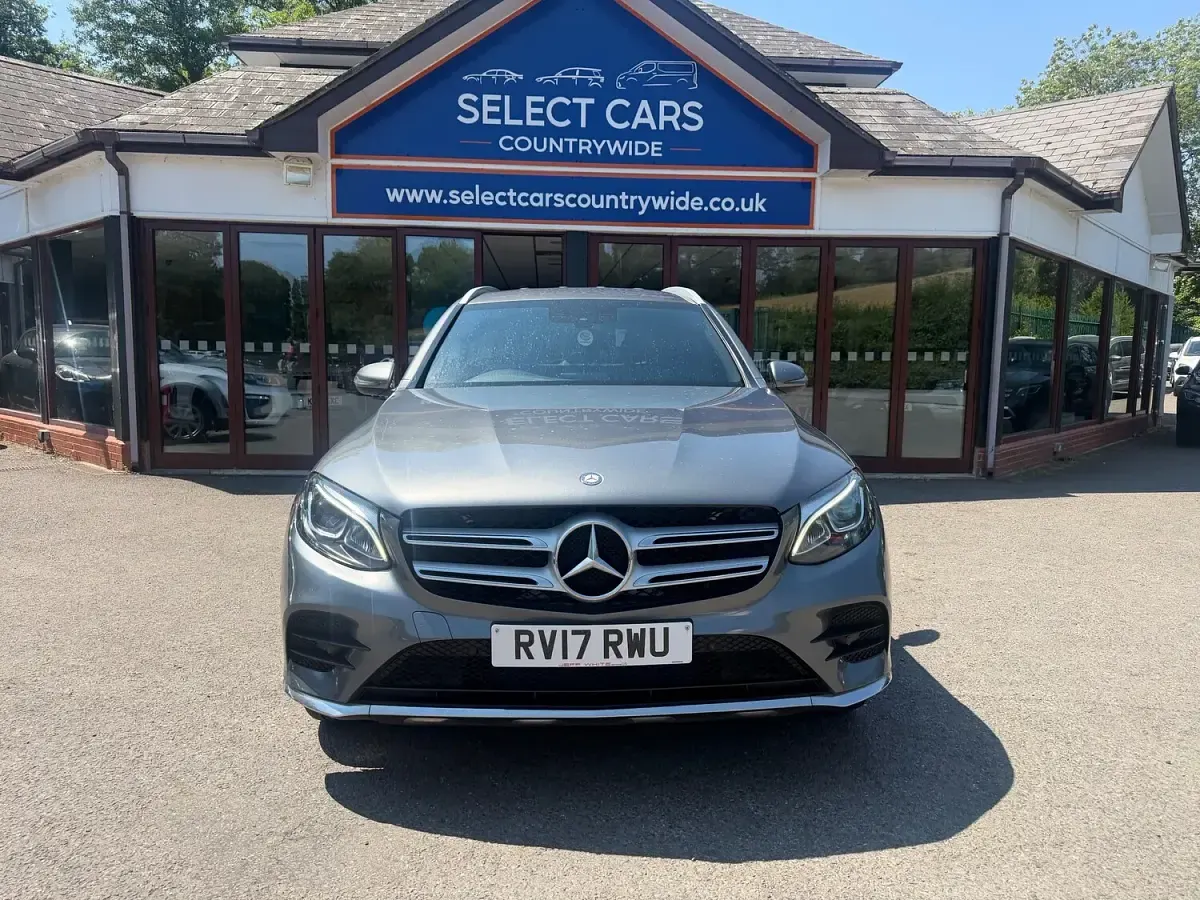Used Mercedes GLC220 AMG line 170 HP (125 kW) 2017 Grey SUV