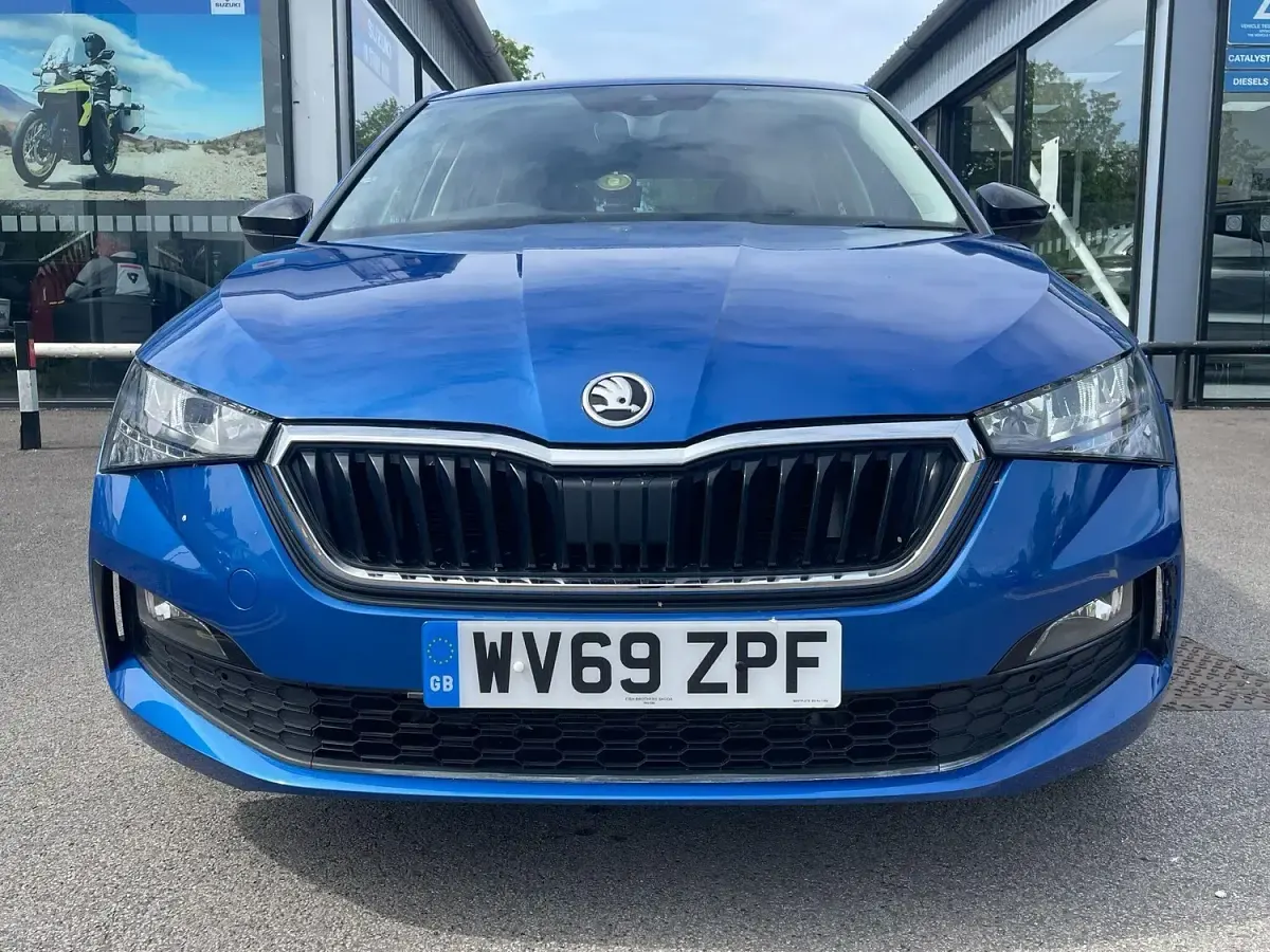 Used Skoda Scala SE 150 HP (110 kW) 2019 Blue Hatchback