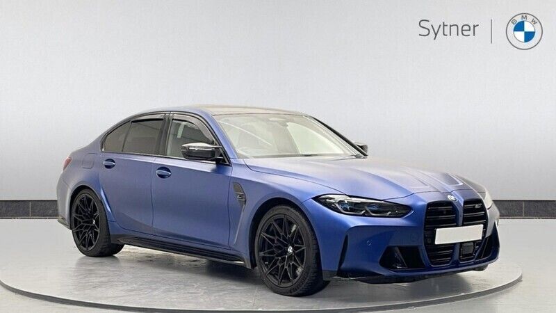Blue Used 2022 BMW M3 Competition Edition | £62,990 (A bit pricey) - Image 1/4