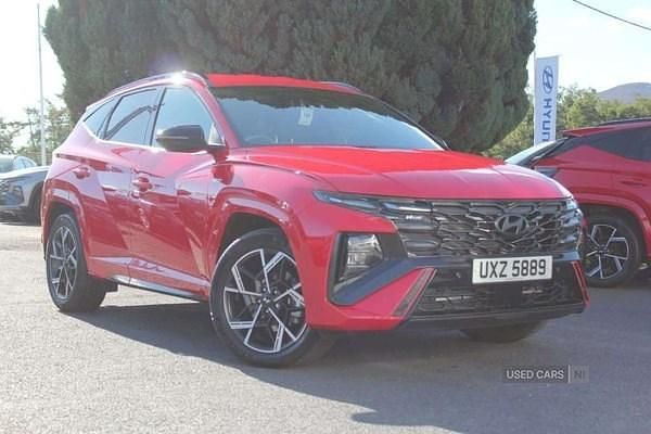 Red Used 2025 Hyundai Tucson N Line SUV | £31,290 (Super price) - Image 1/4