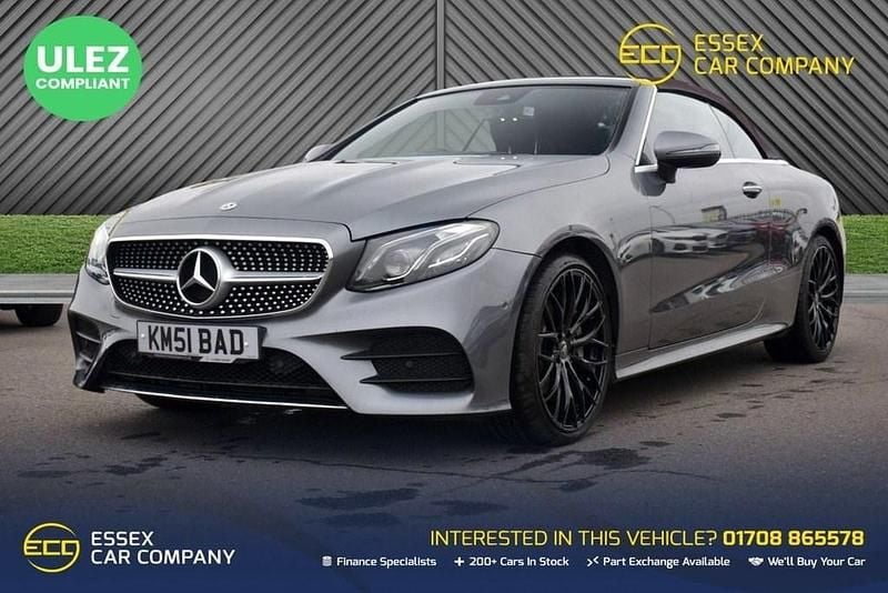 Used Mercedes E350 AMG Line Premium Plus 2018 Grey Cabriolet