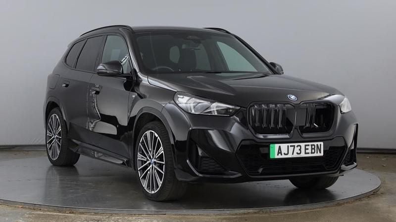 Black Used 2023 BMW iX1 M Sport SUV | £32,455 (Fair price) - Image 1/4