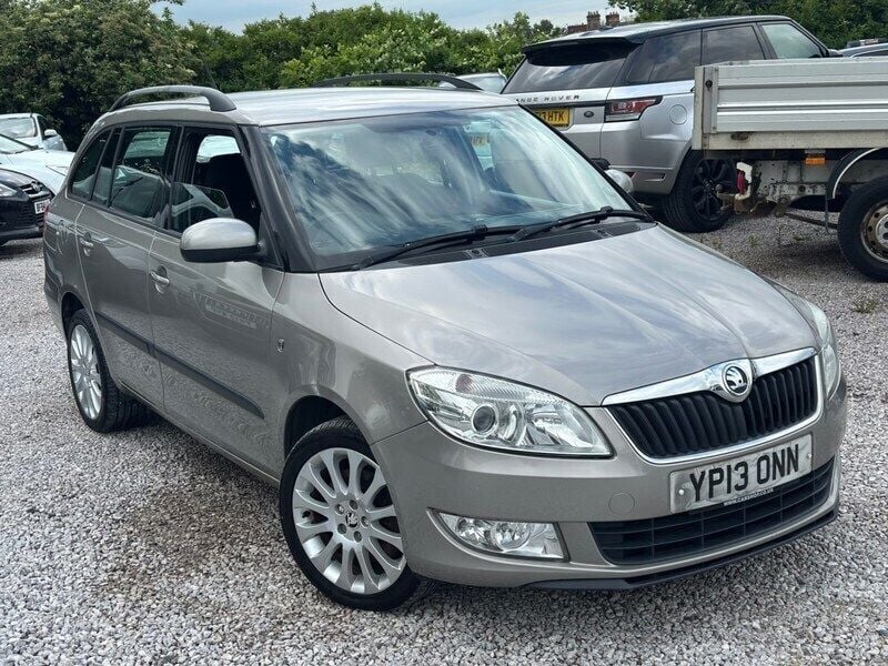Beige Used 2013 Skoda Fabia Elegance Estate | £3,295 (Fair price) - Image 1/4