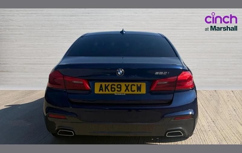 Used BMW 520 M Sport 184 HP (135 kW) 2019 Blue Sedan