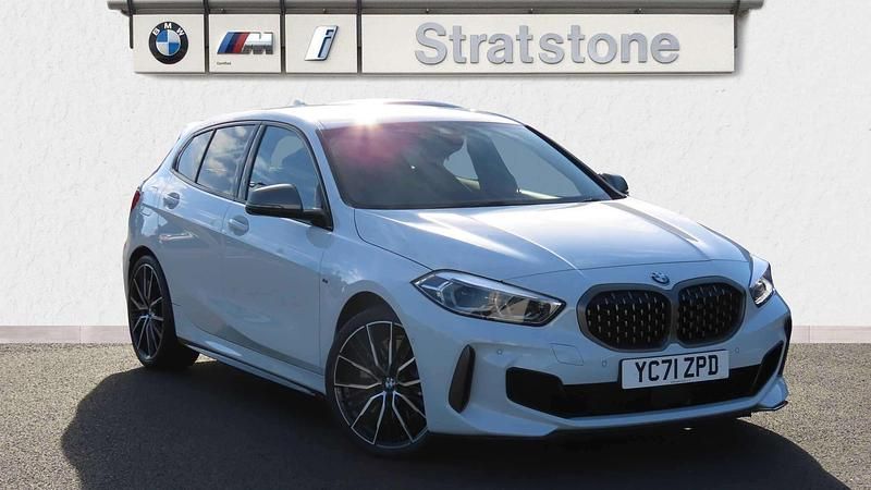 White Used 2021 BMW M135 M Sport Hatchback | £26,991 (Fair price) - Image 1/4