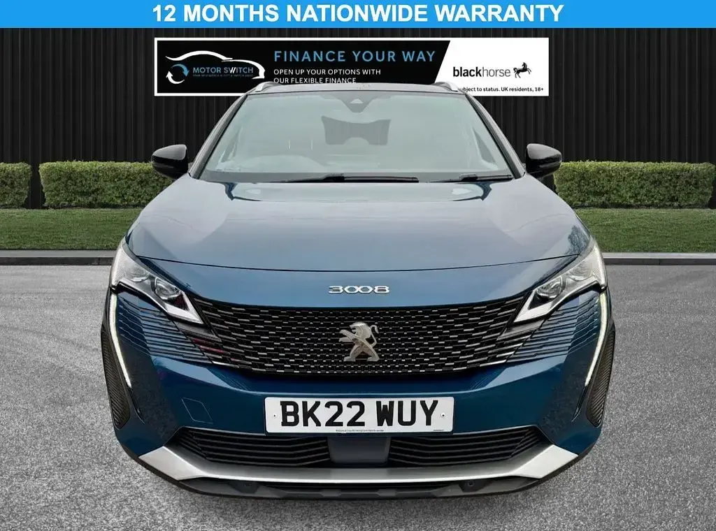 Used Peugeot 3008 GTi 130 HP (95 kW) 2022 Blue Hatchback