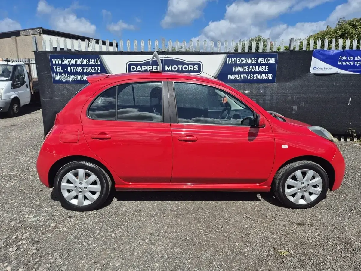 Used Nissan Micra Acenta+ 2008 Red Hatchback
