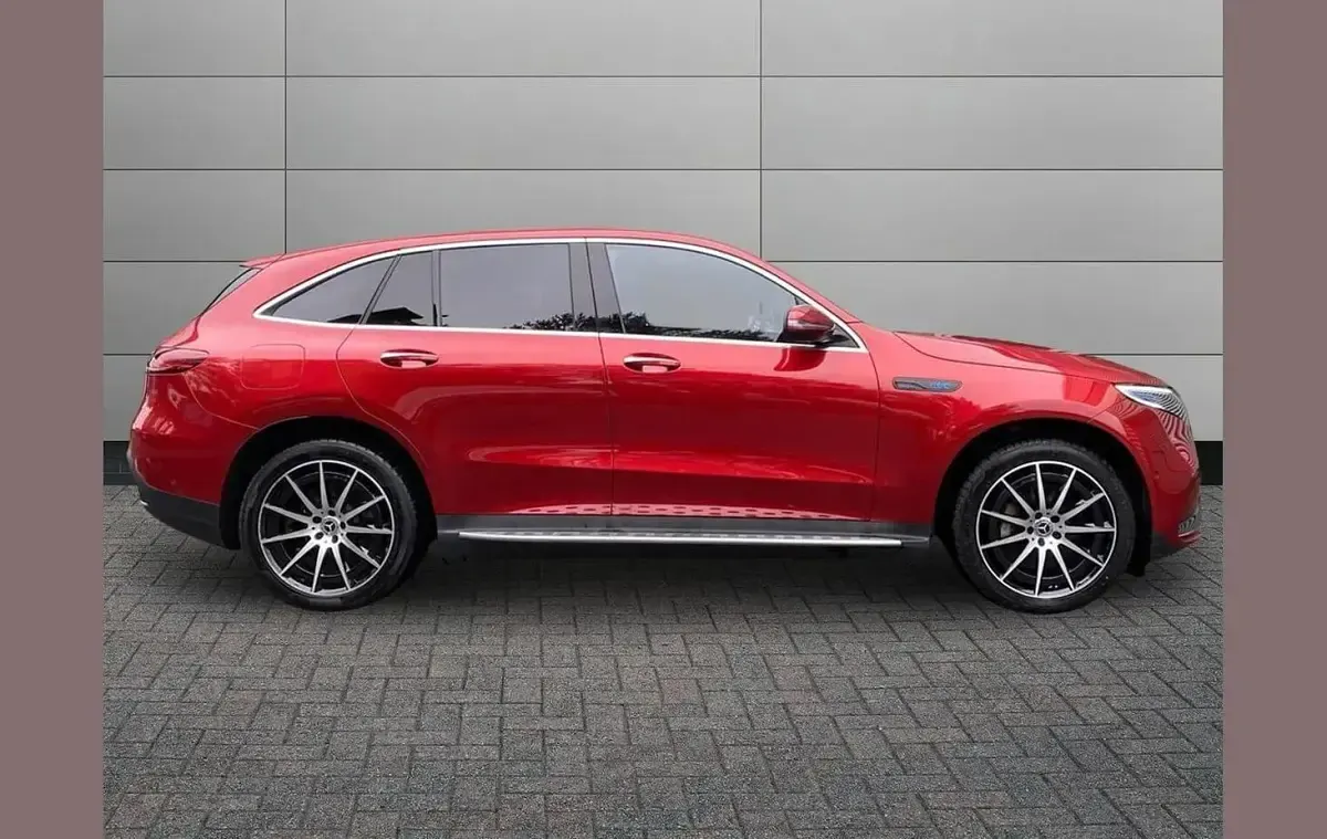 Used Mercedes EQC400 AMG line 300 kW (408 HP) 2023 Red SUV