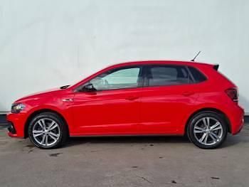 Used VW Polo R-line 115 HP (84 kW) 2020 Red Hatchback