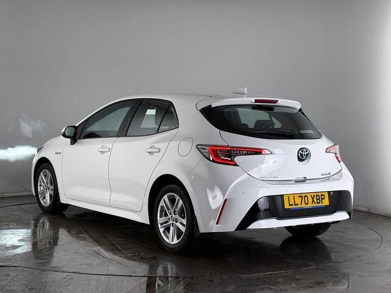 Used Toyota Corolla 2021 White Hatchback