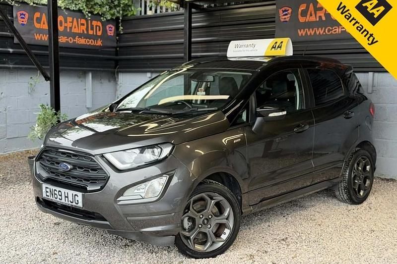 Usado Ford Ecosport ST-Line 125 HP (91 kW) 2020 Cinzento SUV