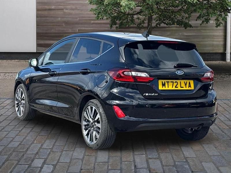 Used Ford Fiesta Titanium X 100 HP (73 kW) 2023 Black Hatchback