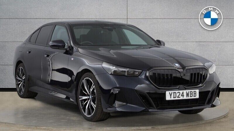 Black Used 2024 BMW 520 M Sport | £42,999 (A bit pricey) - Image 1/4