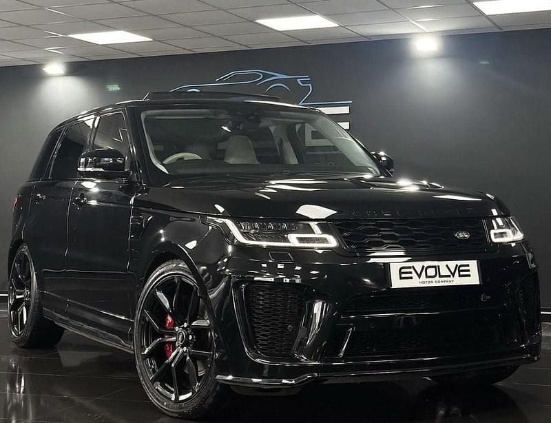 Used Land Rover Range Rover Sport SVR 575 HP (422 kW) 2019 Black SUV