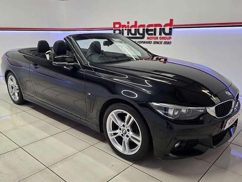 Black Used 2020 BMW 420 M Sport Cabriolet | £19,699 (Fair price) - Image 1/4