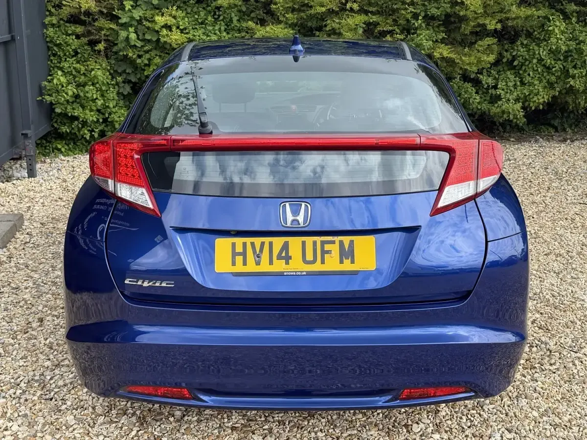 Used Honda Civic EX 142 HP (104 kW) 2014 Blue Hatchback