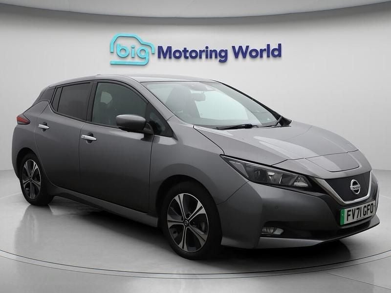 Grey Used 2021 Nissan Leaf N-Connecta Hatchback | £9,100 (Fair price) - Image 1/4