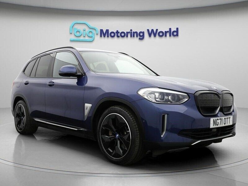 Blue Used 2022 BMW iX3 SUV | £24,900 (Super price) - Image 1/4