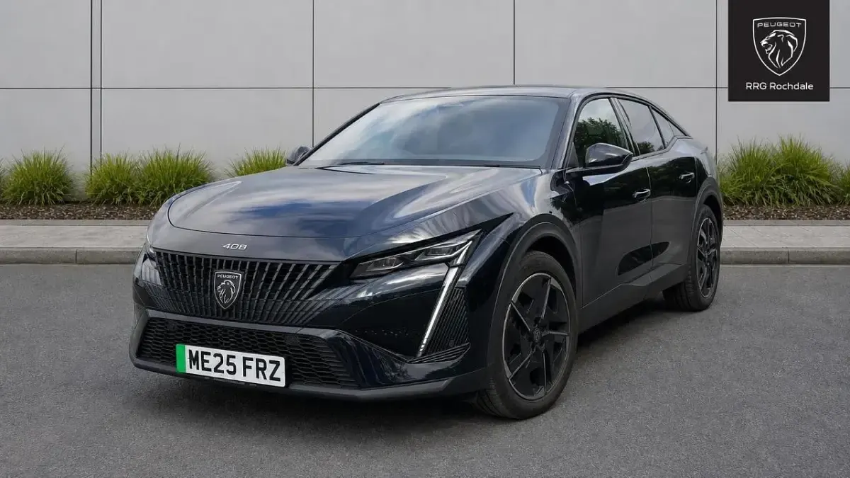 Used Peugeot e-408 GT 152 kW (207 HP) 2025 Black SUV
