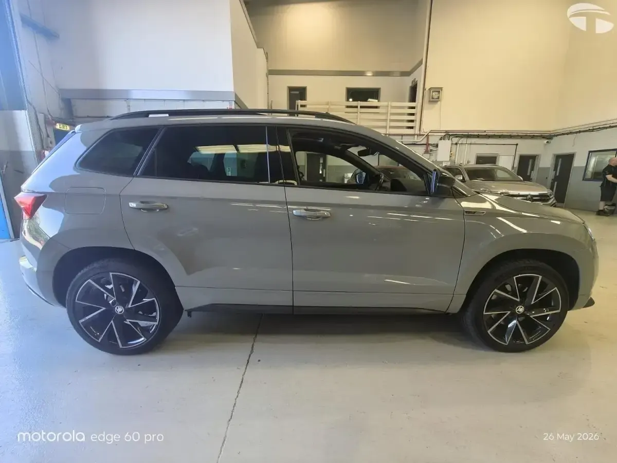 Used Skoda Karoq SportLine 150 HP (110 kW) 2019 Grey SUV