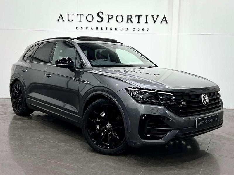 Grey Used 2022 VW Touareg Black Edition SUV | £34,083 (Super price) - Image 1/3