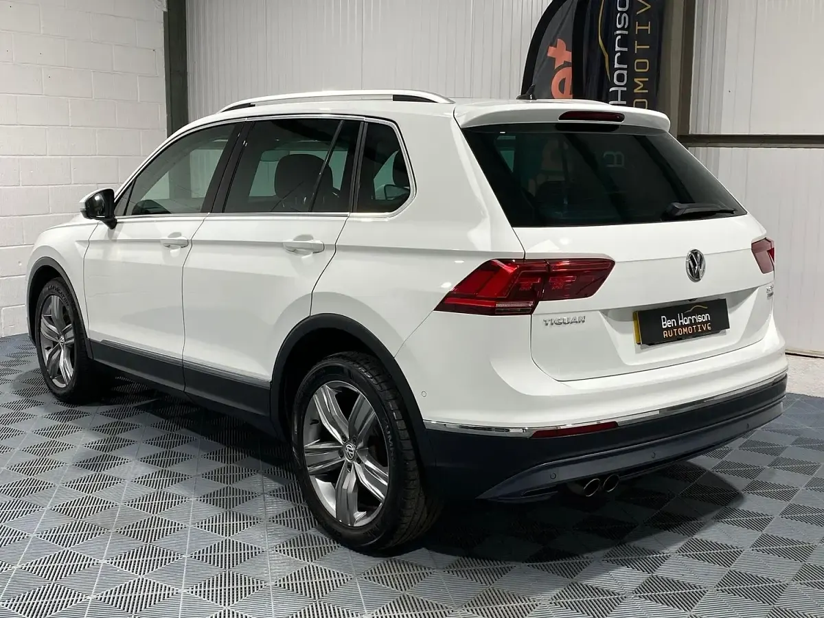 Used VW Tiguan SEL 2018 White SUV