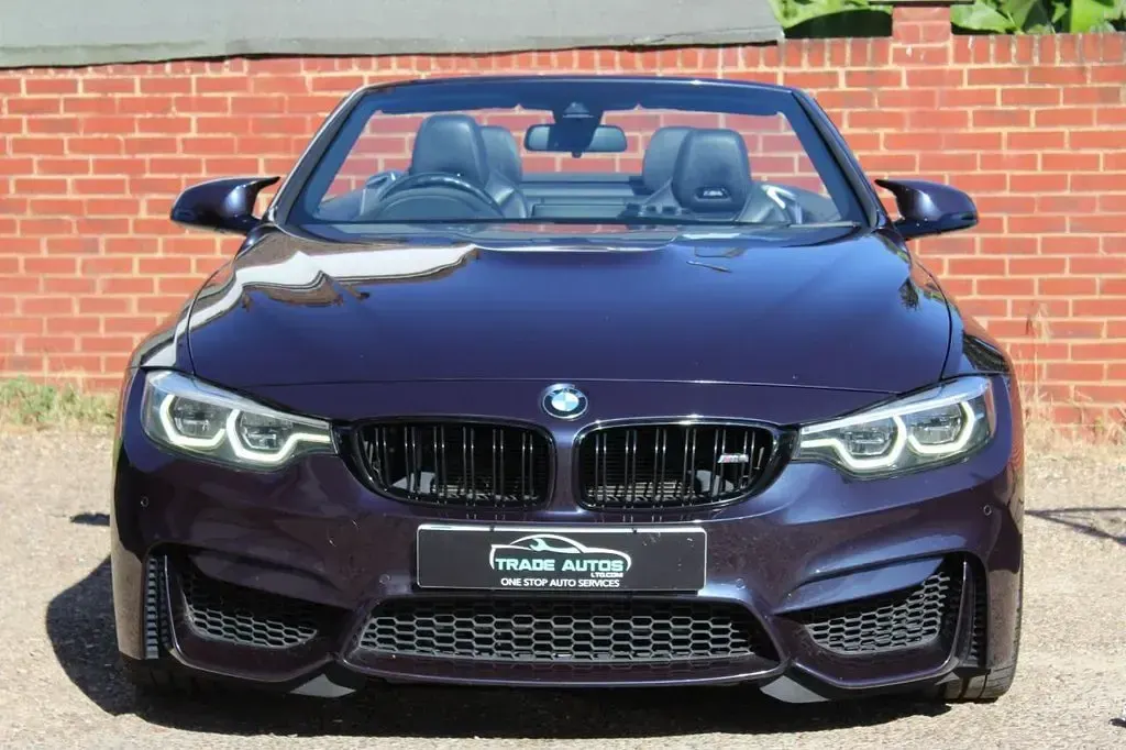 Used BMW M4 Cabriolet Competition Edition 450 HP (330 kW) 2019 Blue Cabriolet