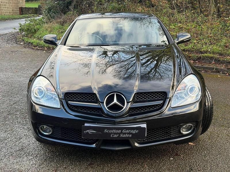 Used Mercedes SLK200 2008 Black Cabriolet