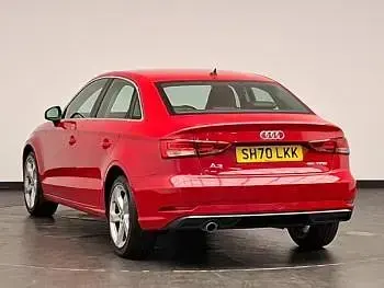 Used Audi A3 Sport 116 HP (85 kW) 2020 Red Sedan