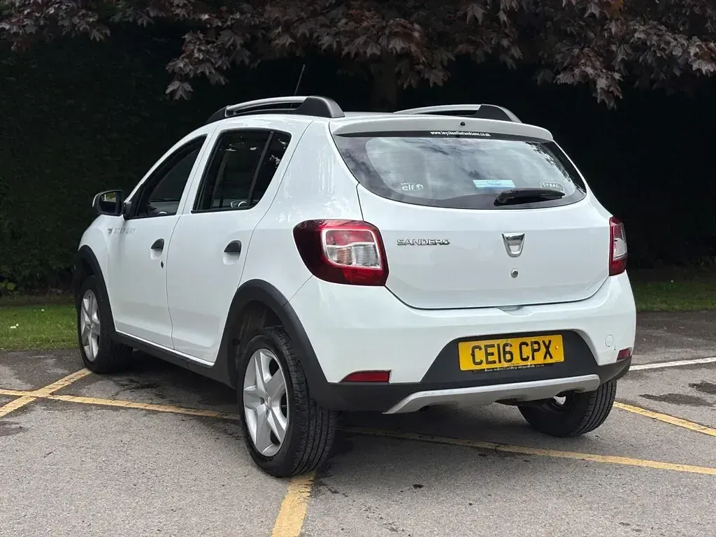 Used Dacia Sandero Ambiance 2016 White Hatchback