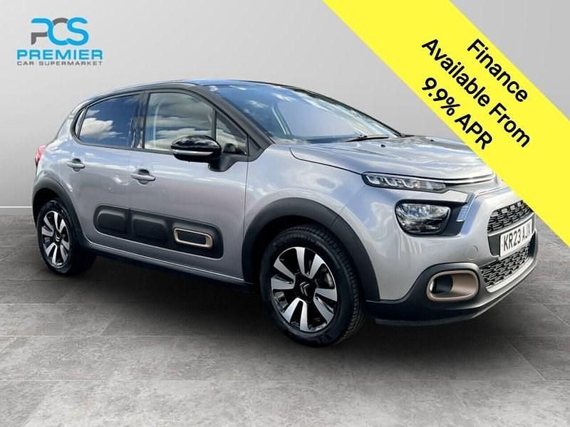 Grey Used 2023 Citroën C3 PureTech Hatchback | £10,695 (Good price) - Image 1/3