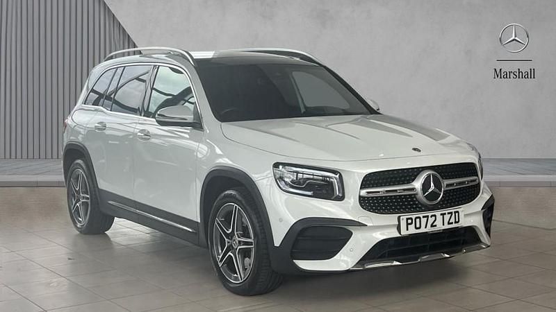White Used 2022 Mercedes GLB220 AMG line SUV | £28,980 (Fair price) - Image 1/4