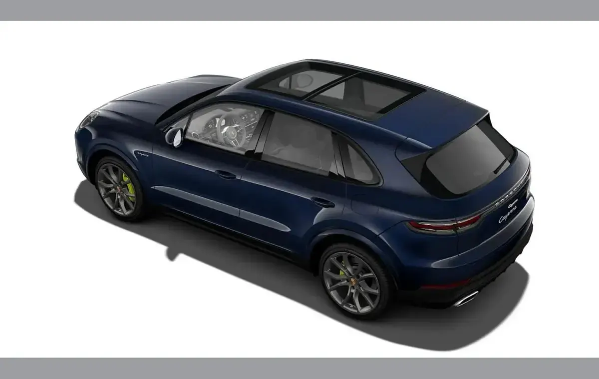 Used Porsche Cayenne E-Hybrid 456 HP (335 kW) 2018 Blue SUV