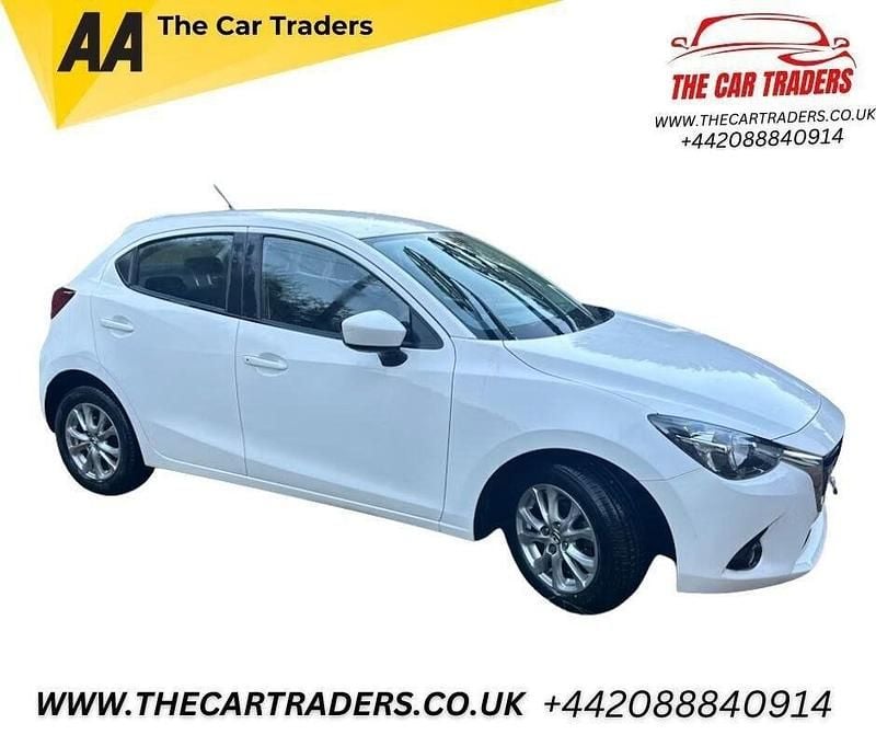 White Used 2015 Mazda 2 Hatchback | £7,888 (Fair price) - Image 1/4