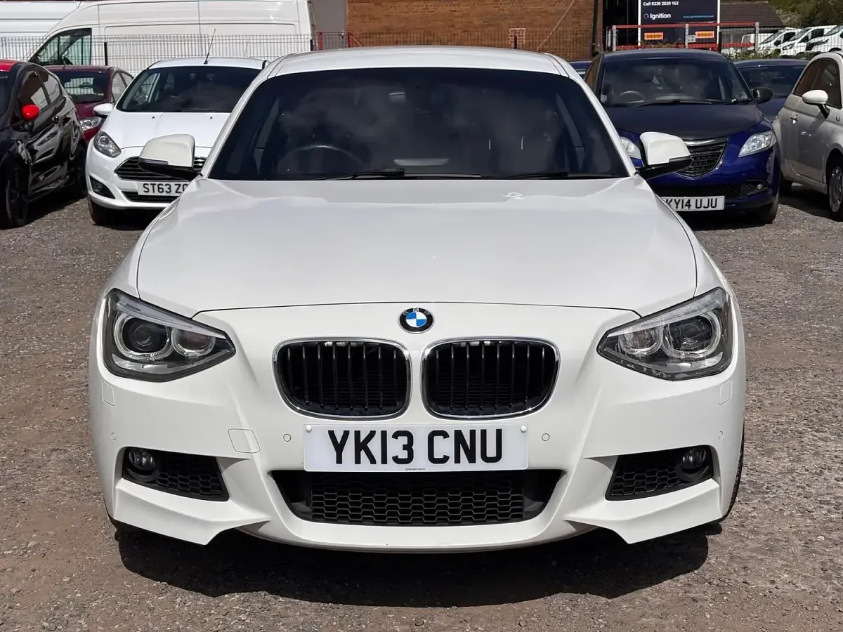 Used BMW 118 M Sport 170 HP (125 kW) 2013 White Hatchback
