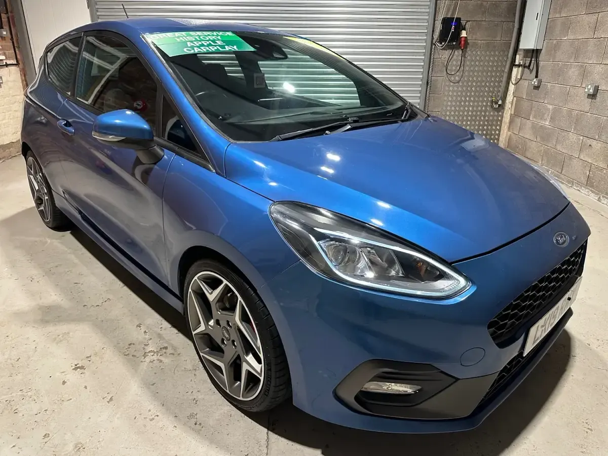 Used Ford Fiesta ST 200 HP (147 kW) 2019 Blue Hatchback