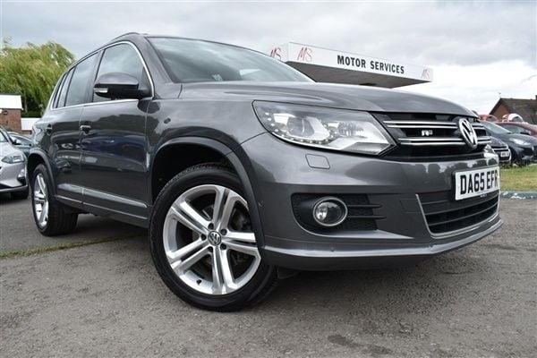 Grey Used 2015 VW Tiguan R-line SUV | £12,995 (Fair price) - Image 1/1