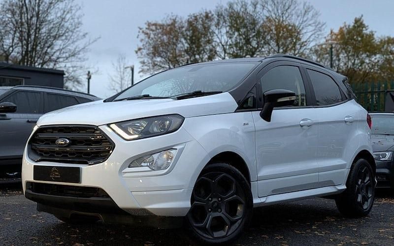 Used Ford Ecosport ST-Line 125 HP (91 kW) 2019 White SUV