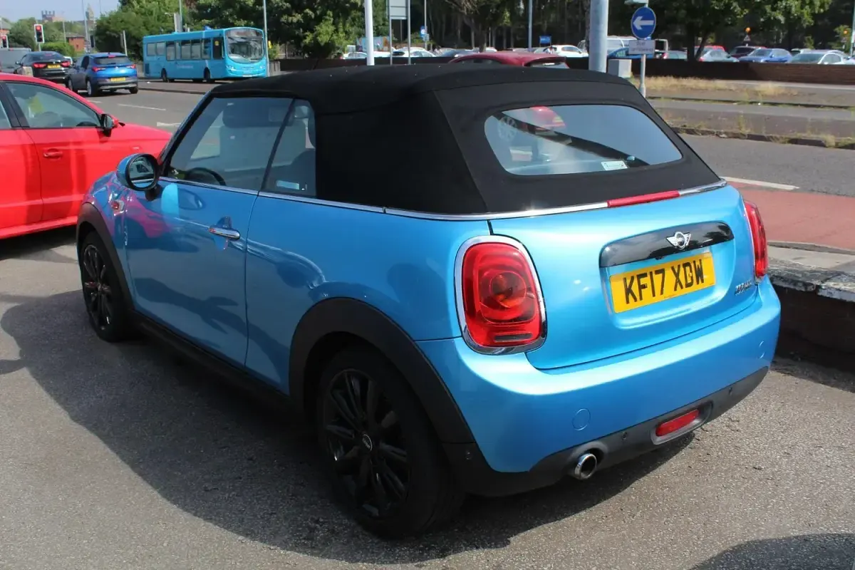 Used Mini Cooper Cabriolet 2017 Blue Cabriolet