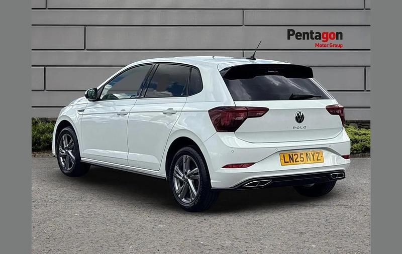 Used VW Polo R-line 95 HP (69 kW) 2025 White Hatchback