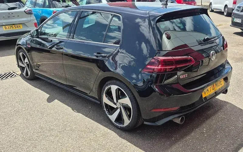 Used VW Golf VII GTI 245 HP (180 kW) 2020 Black Hatchback