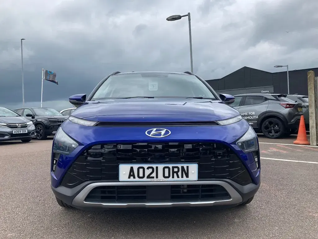 Used Hyundai Bayon Premium 2021 Blue SUV