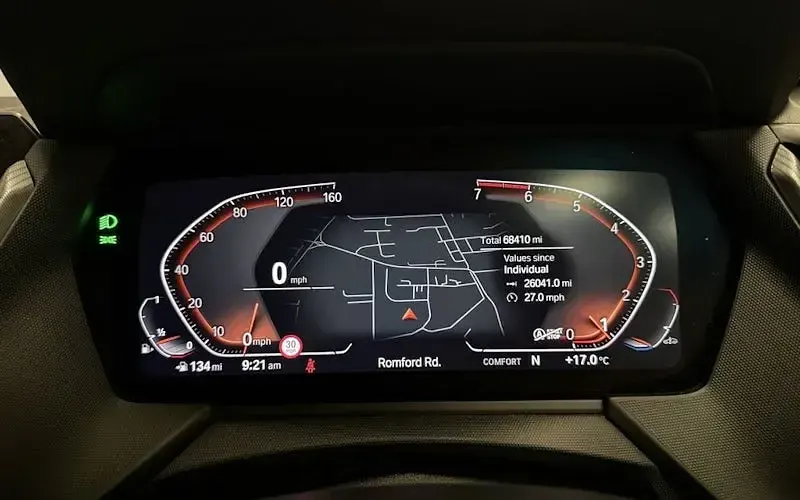 Used BMW 118 M Sport 136 HP (100 kW) 2021 Blue Hatchback